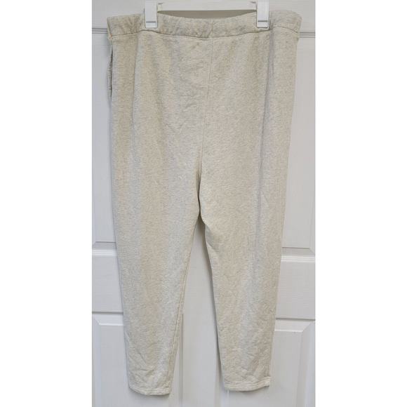 Universal Thread Mid-Rise Rib-Knit Tapered Jogger Pants Gray Women's Size XXL - Picture 3 of 8